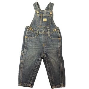 Old Navy Denim Workwear Overalls Baby Boys 12-18m NWT